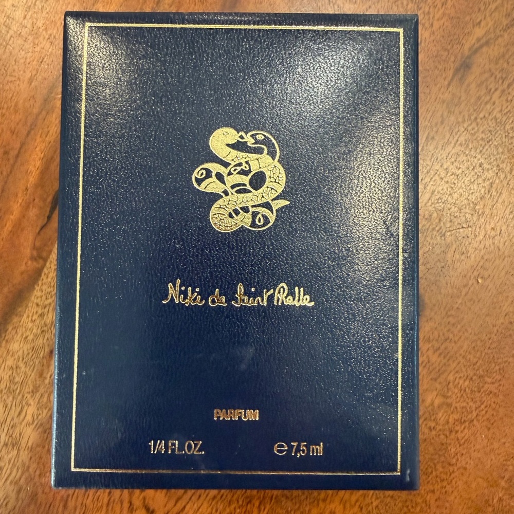 Nicki de Saint Phalle First Edition Enamel Snake Perfume Bottle (Empty) - Picture 11 of 13